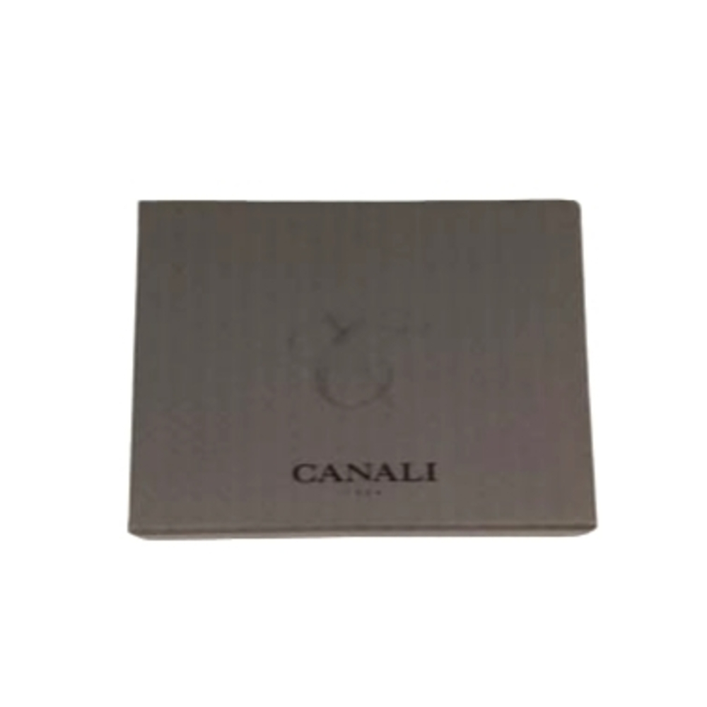 CANALI New Leather Passport Credit Card Holder Maroon - Picture 7 of 7